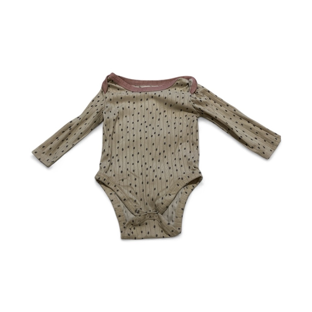 Polka Dot Long Sleeve Kids One Piece